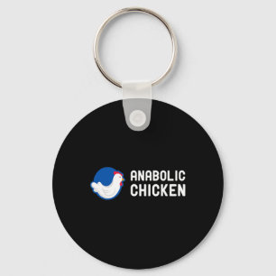 Anabole Kip Steroïde Gym Fitness Bodybuilding Sleutelhanger