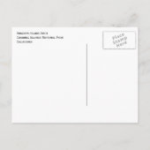 Anacapa Island Arch, Nationaal Park Kanaaleilanden Briefkaart (Achterkant)