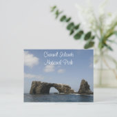 Anacapa Island Arch, Nationaal Park Kanaaleilanden Briefkaart (Staand voorkant)