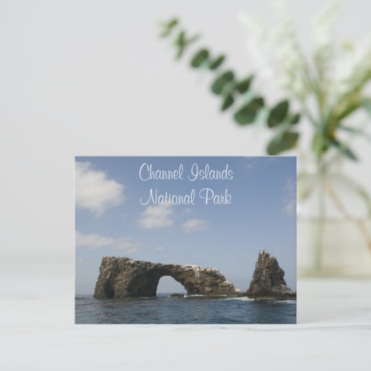 Anacapa Island Arch, Nationaal Park Kanaaleilanden Briefkaart (Staand voorkant)