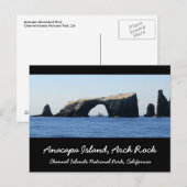Anacapa Island Arch Rock Briefkaart (Voorkant / Achterkant)