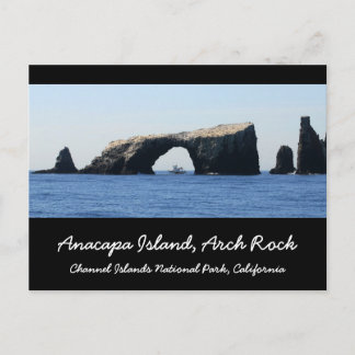 Anacapa Island Arch Rock Briefkaart
