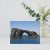 Anacapa Island Arch Rock Briefkaart (Staand voorkant)
