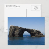 Anacapa Island Arch Rock Briefkaart (Voorkant / Achterkant)