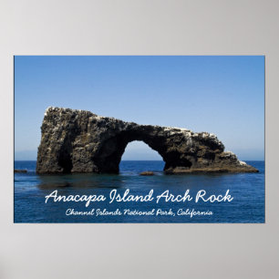 Anacapa Island Arch Rock Poster