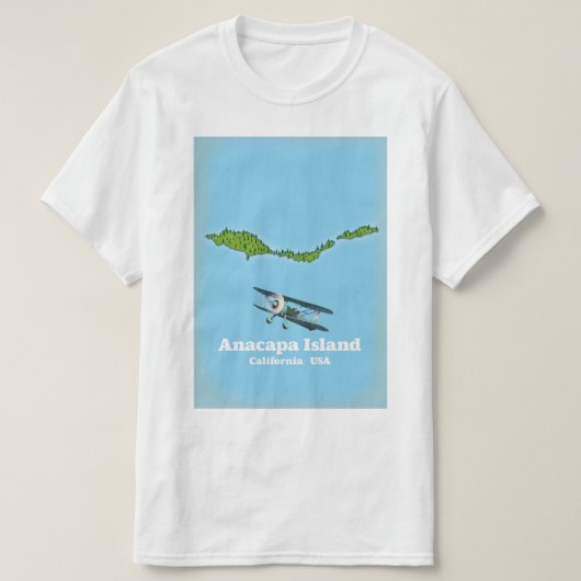 Anacapa Island California, Verenigde Staten T-shirt (Design voorkant)