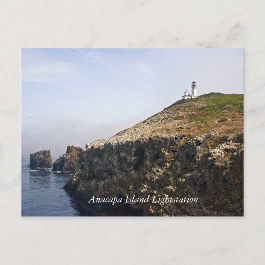 Anacapa Island Lightstation Briefkaart (Voorkant)