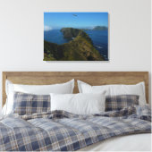 Anacapa's inspiratiepunt I op de Kanaaleilanden Canvas Afdruk (Insitu (Slaapkamer))