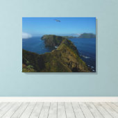 Anacapa's inspiratiepunt I op de Kanaaleilanden Canvas Afdruk (Insitu (Houten vloer))