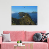 Anacapa's inspiratiepunt I op de Kanaaleilanden Canvas Afdruk (Insitu (Woonkamer))