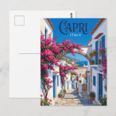Anacapri Italië Briefkaart (Voorkant / Achterkant)
