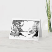 Anachronistic Courtship Valentine Feestdagen Kaart (Voorkant)