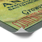 Anaco Apple Crate Label Poster (Hoek)