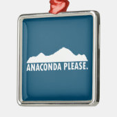Anaconda Montana alstublieft Metalen Ornament (Links)