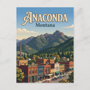 Anaconda, Montana Briefkaart