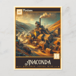 Anaconda, Montana | Briefkaart