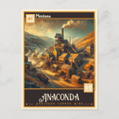 Anaconda, Montana |  Briefkaart (Voorkant)
