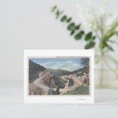 Anaconda, Montana - Hoefijzer Curve Briefkaart (Staand voorkant)