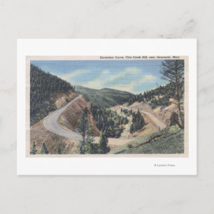 Anaconda, Montana - Hoefijzer Curve Briefkaart