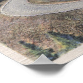 Anaconda, Montana - Hoefijzer Curve Poster (Hoek)