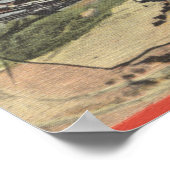 Anaconda, Montana - Uitzicht van de schoorsteensme Poster (Hoek)