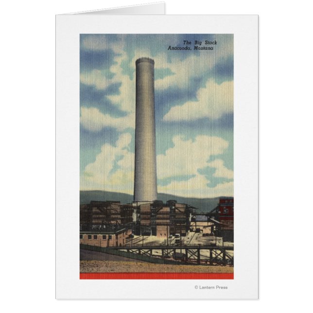 Anaconda, Montana - Washoe Smelter (Voorkant)