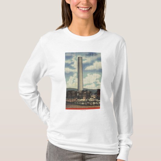 Anaconda, Montana - Washoe Smelter T-shirt (Voorkant)