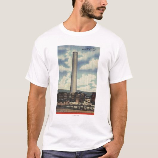 Anaconda, Montana - Washoe Smelter T-shirt (Voorkant)