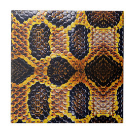 Anaconda Snake Skin Print Tegeltje