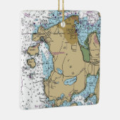 Anacortes WA Fidalgo Island Keramisch Ornament (Rechts)