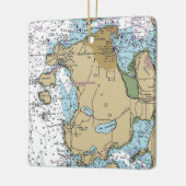 Anacortes WA Fidalgo Island Keramisch Ornament (Links)