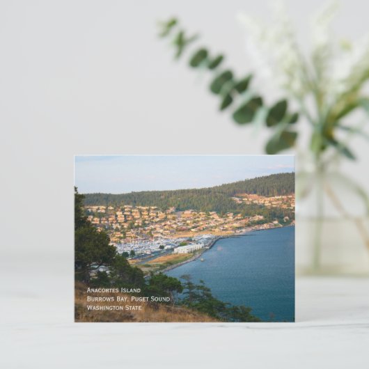 Anacortes Washington Briefkaart (Staand voorkant)