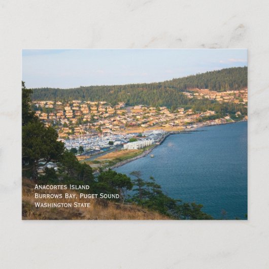 Anacortes Washington Briefkaart (Voorkant)
