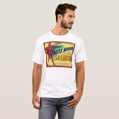 Anacortes, Washington - Faust Salmon Hoesje Label T-shirt (Voorkant volledig)