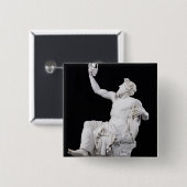 Anacreon, 1851 vierkante button 5,1 cm (Voorkant /achterkant)