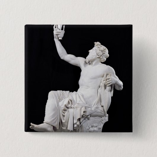 Anacreon, 1851 vierkante button 5,1 cm (Voorkant)