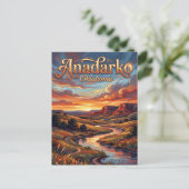 Anadarko USA Briefkaart (Staand voorkant)