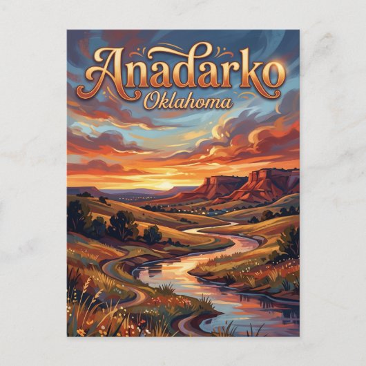 Anadarko USA Briefkaart (Voorkant)