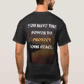 Anaemia Awareness: Steunend T-shirt (Achterkant)