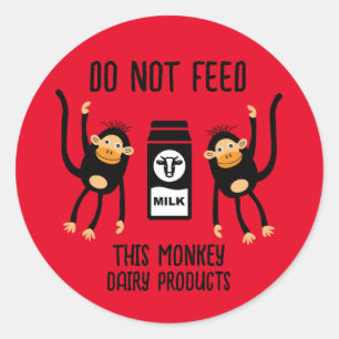 Anafylaxie Kinder allergische waarschuwingen Ronde Sticker