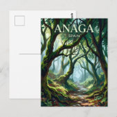 Anaga Rural Park Spanje Briefkaart (Voorkant / Achterkant)