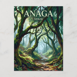 Anaga Rural Park Spanje Briefkaart
