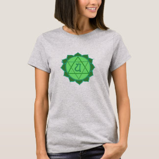 Anahata Chakra Dames Burnout T-Shirt