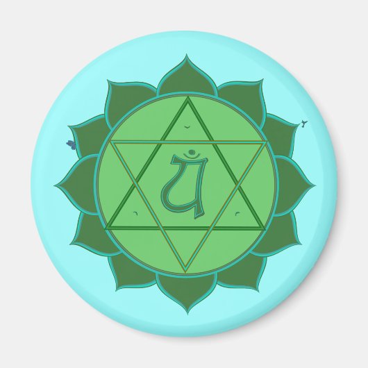 Anahata Chakra Magneet (Voorkant)