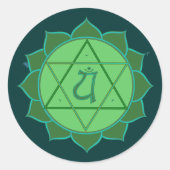 Anahata Chakra Sticker (Voorkant)