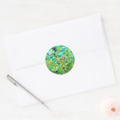 Anahata - Energie open Ronde Sticker (Envelop)