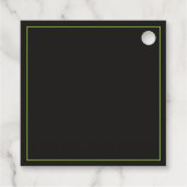 Anahata Hart Chakra Kaarslabel Bedankjes Labels (Achterkant)