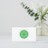Anahata Heart Chakra Visitekaartje (Staand voorkant)
