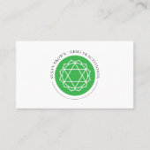 Anahata Heart Chakra Visitekaartje (Voorkant)