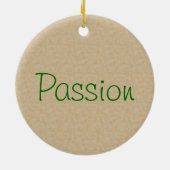 Anahata of Heart de vierde Chakra Keramisch Ornament (Achterkant)